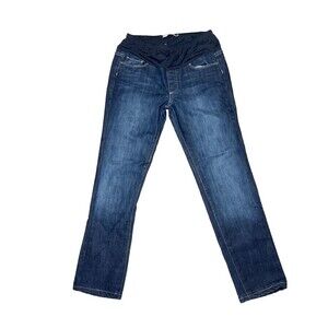 Paige Maternity‎ Jeans Dark Wash High Waist Size 30 Made In USA Laurel Canyon